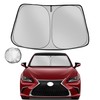 Fonowka Windshield Sun Shade for 2019-2025 Le-xus ES Foldable Sun