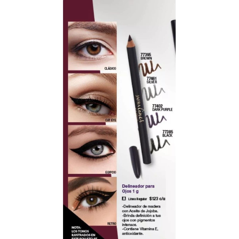 Jafra Delineador Para Ojos Jafra Tono Grey + Envio Inmediato