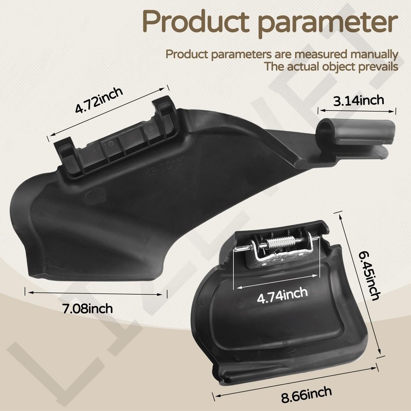 LIZEWEI 731-07131 987-02516A Side Discharge Chute and Hinged Mulching Plug