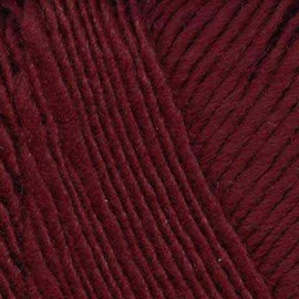Brown Sheep - Lamb-s Pride Bulky Knitting Yarn, 4 oz (M101 - Cherry)