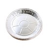 Disposable Paper Plates, Aluminum Plates, Pack of 10, 9.1 inches