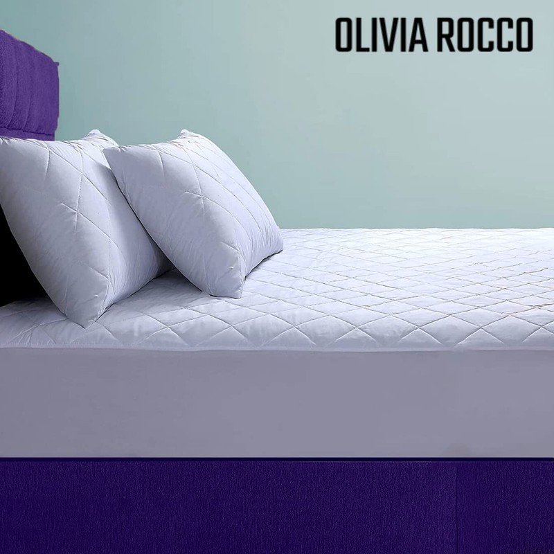 Luxury Quilted Extra Deep Mattress Protector, Hotel Quality Fitted Mattress