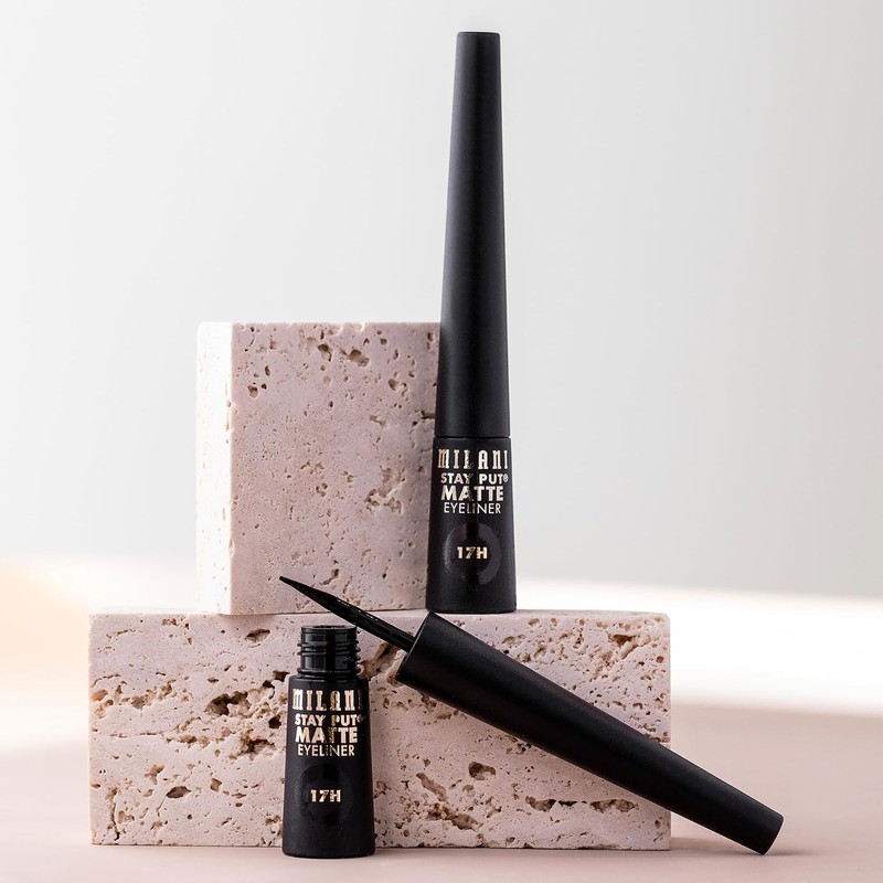 Stay Put Matte Liquid Eyeliner - Waterproof Liquid Eyeliner Pen,