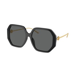 Tory Burch Sunglasses TY 7204 D 170987 Black/Dark Grey Polyamide Standard, 57/16/145