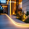 Neon Rope Light Clips Mounting - 24 Pcs Clear Waterproof