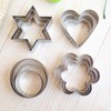 Cookie Cutters Set of 12 Stainless Steel Cookie Cutters Round