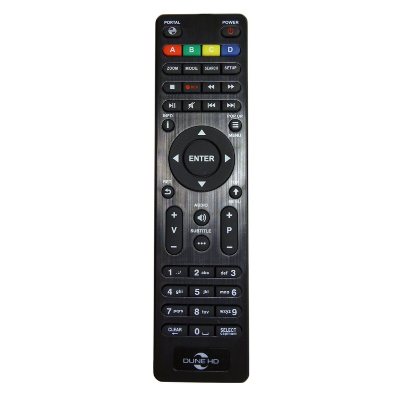 Dune HD remote control classic slim