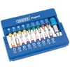 Draper 82402 Coloured Screwdriver Bit Set with Magnetic Holder (19