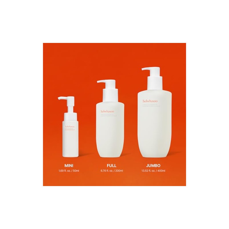 Sulwhasoo Aceite de limpieza suave, 6 onzas líquidas
