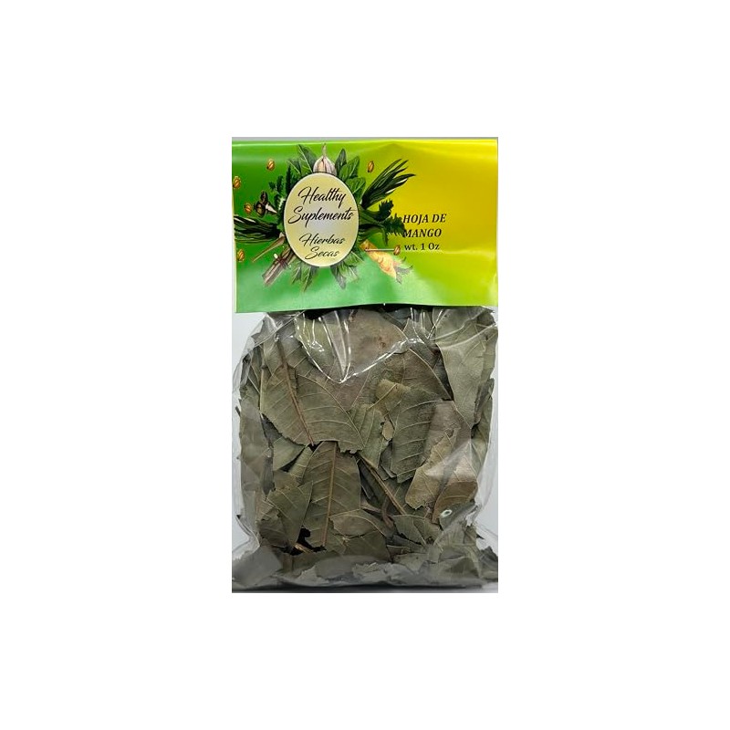 Healthy Supplements Hoja de Mango 1 oz. Dietary Supplement