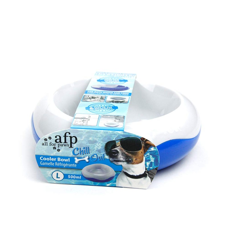 All For Paws Chill Out Cooler Food Bowl, Large, 7.45