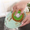 7 Pack Fruit Dish Scrubber Set,Non Scratch Funny Cleaning Sponge