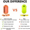 Hikeen Swim Buoy Pull Buoy, Waterproof, Visible Storage Space, Adjustable