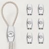 LT Easiyl Wire Rope Clips Galvanized Steel Egg Shaped Cable