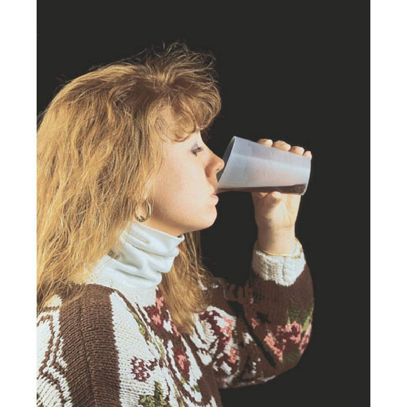 SP Ableware-41554 Maddak Ableware Whiplash Clear Nosey Drinking Cup