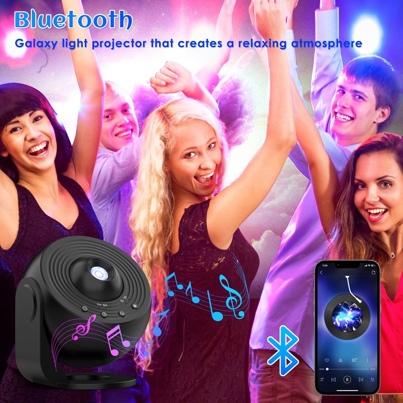 Galaxy Projector for Bedroom Pro Version, HD 12 in 1