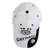 4Pcs World Cup Hat Embroidered Italy Argentina Germany Portugal Hat