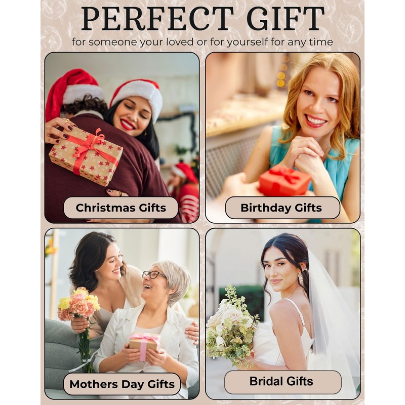 TDBSOQI 14k Gold Plated 3mm Cubic Zirconia Bezel Tennis Bracelet