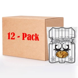 Kitty Kuisine Natural Fish Flakes - All Natural Bonito Tuna Flakes - No Additives or Preservatives - High Protein and Appetite Stimulant - for All Felines, Bulk Box12-oz