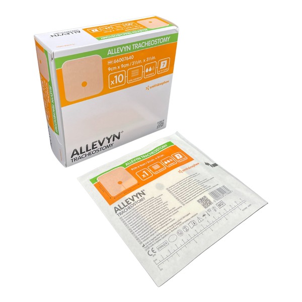 Smith & Nephew Allevyn Trach Nonadhesive Foam Dressing 3.5 x