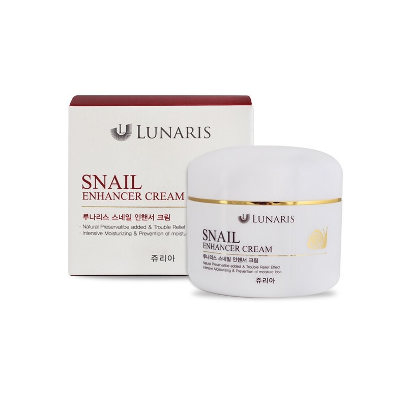 Lunaris Snail Enhancer Cream 100ml / 루나리스 스네일 인핸서 크림