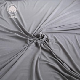 Honra Newborn Photography Wraps Baby Posing Props Stretch Fabric for Professional Photoshoot (Backdrop with Wrap, Gray)