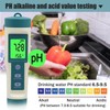 B-Qtech Digital Water Quality Tester 8 in 1, PH/TDS/EC/ORP/S.G/H2/SALT/TEMP Tester,