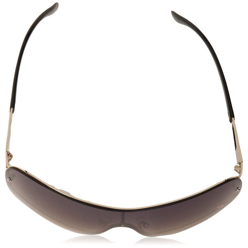 Rocawear Women's R3281 Gldbk Non-Polarized Iridium Shield Sunglasses, Gold Black,