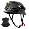 German Style Skull Cap Adult Men Women Half Shell Helmet,
