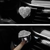 TOMALL Bling Car Engine Start Button Cover Diamond Interior Crystal