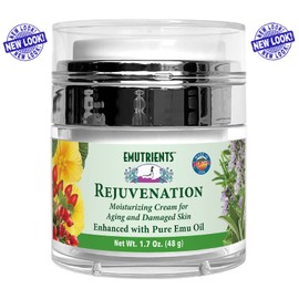 Montana Emu Ranch - Crema rejuvenecedora de 1.7 oz - Mejorado con aceite de emu puro