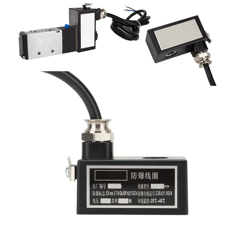 Solenoid Valve Coil Explosion Proof Strong Conductivity CT4 Pneumatic Solenoid