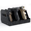 Gun Rack for 6 Handguns, Pistol Holder Organizer Accessories Gun