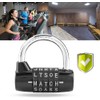 Shiwaki Secure Password Padlock, 5-Digit Combination Lock, Security Padlock for