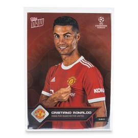 Generic Topps Now Card #14 | Cristiano Ronaldo Signs for Manchester United