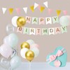 Kriovoa Happy Birthday Banner, Birthday Party Decorations Birthday Balloon Banner