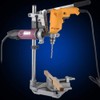 DENESTUS Upgraded 2Hole Adjustable Bench Electric Drill Stand Press Power