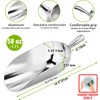 CUSINIUM 58 oz Aluminum Ice Scoop with Holder