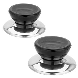 TXIN Pack of 2 Pot Lid Knob, Universal Holding Knob Screw Handle Hand Grip Pan Cover Knob Handle Kitchen Cookware Replacement