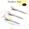 Giantree 30-Pack Metal Duckbill Clips, Styling Partition Curling Clips, 5.5cm