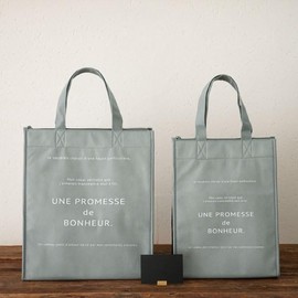 HEADS AM-BNR-2CB Cooling Bag, Cool Bag, Eco Bag, Bento Bag (W x H x D): 9.4 x 12.6 x 7.1 inches (24 x 32 x 18 cm), S, Gray, 1 Piece