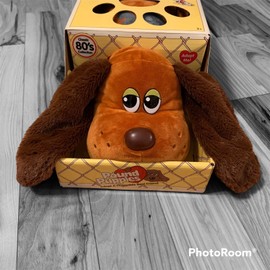 Hasbro Pound Puppies Classic Brown Puppy Extra Long & Fuzzy Ears Stuffed Plush*