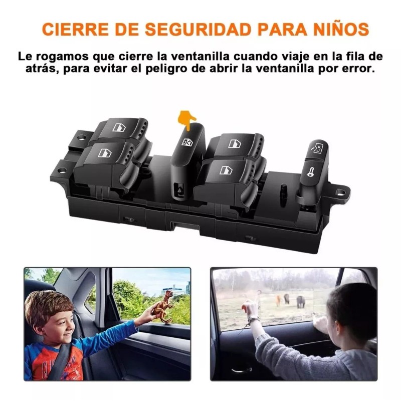 Lohotek Control Maestro Cristales Con Asidero Jetta Clasico Golf A4