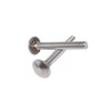 Carriage Bolts M10 x 25 Pack of 6 Round-Head Screws
