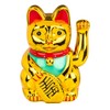 OOTB Waving Cat, Gold, 14.9 x 12.4 x 21.7 cm