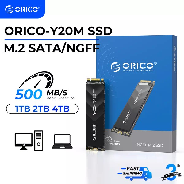 ORICO 2TB M.2 2280 SATA SSD NGFF Internal Solid State