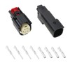VGOL 1 Set Waterproof 4 Pin Molex Cable Connectors (Male