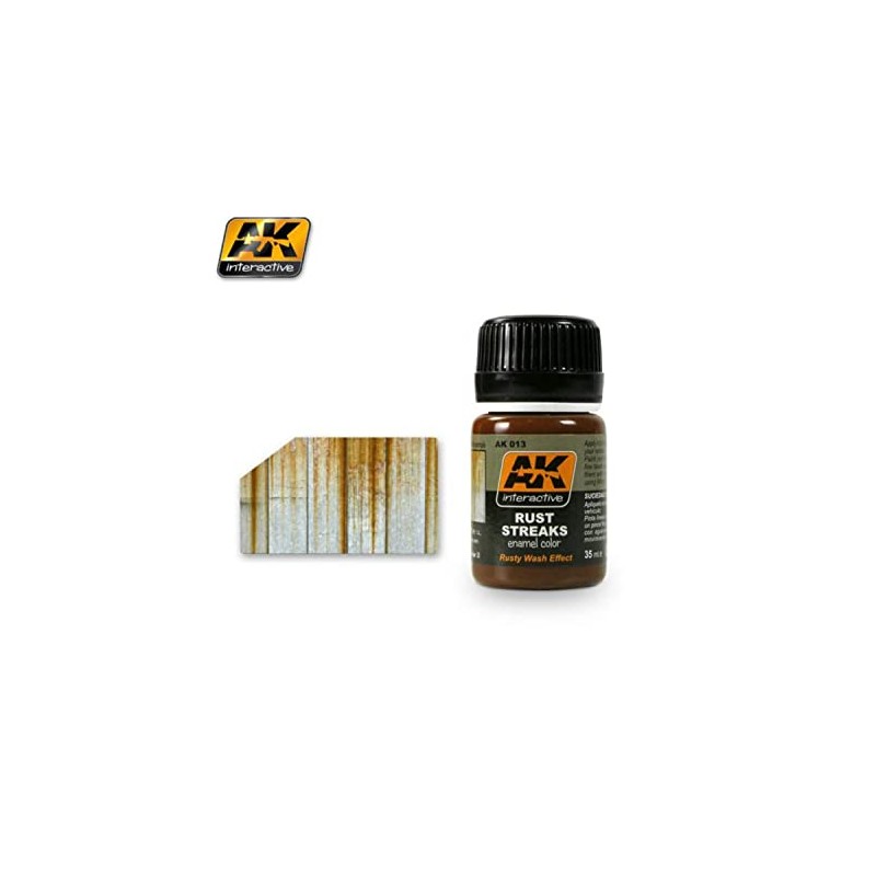 AK00013 AK Interactive - Rust Streaks effects model making wash