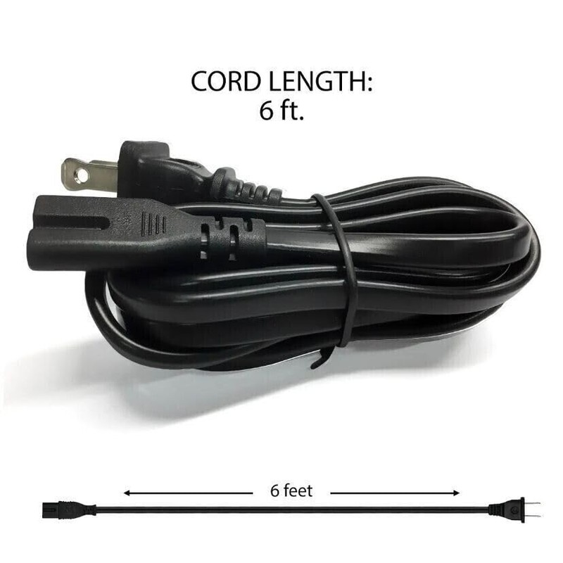 Xzrucst AC Power Cord Cable Plug for Vizio E241-A1 24"