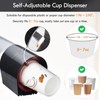 LBTING Cup Dispenser, Water Cooler Pull Type Cup Holder Fits